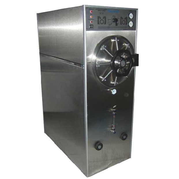 Autoclave de gabinete de 113 lts doble cámara trifásica 40x90 cm