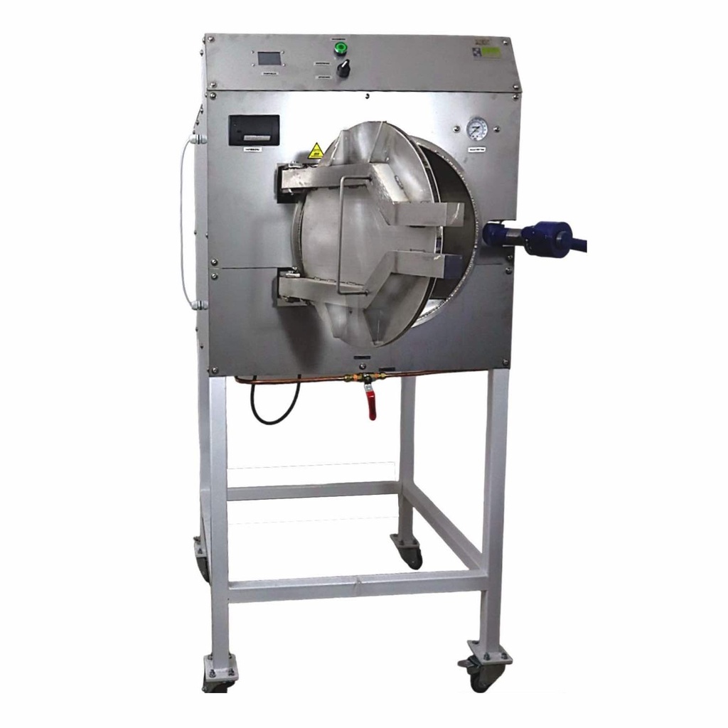 Autoclave para esterilizar alimentos de 75 lts dimensiones de cámara 40x60 cm