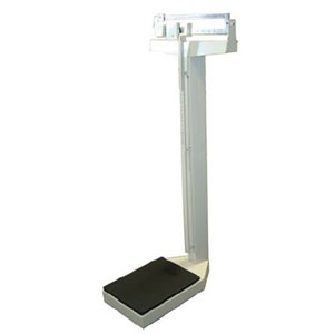 Bascula clásica de columna con estadimetro con capacidad de hasta 160 Kg