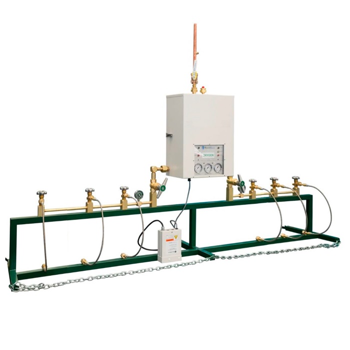 Manifold c/camb. Aut. NOM-016-SSA3-2012 4x4 (Cod Sat 42191700 ) c/linea de vida de gas de oxigeno