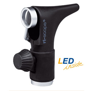 Cabezal del espéculo nasal F.O. ri-scope® LED 3,5 V