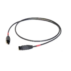 Cable conexion de 25 cm amarillo compatible con polisomnografo