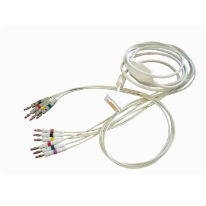 Cable paciente ECG IEC 10 hilos conector banana (4 mm)