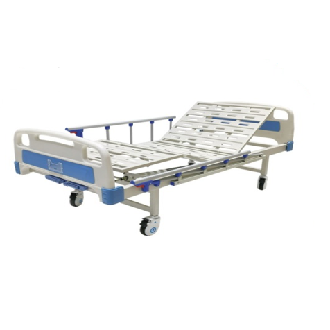 Cama manual de 2 posiciones con 2 manivelas (sin colchon)