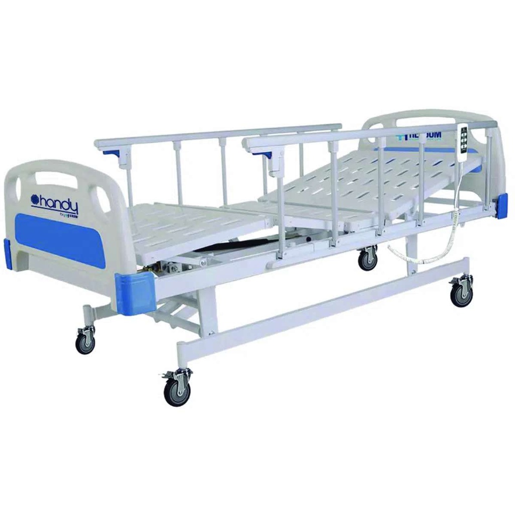 Cama para hospital electrica de 3 posiciones base semisolida