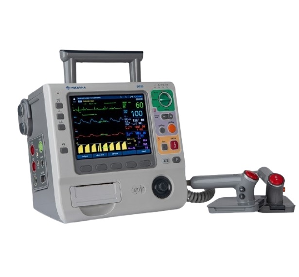 Desfibrilador bifásico adulto/pediátrico/neonatal pantalla LCD 8.4" mod. D700 básico + SpO2