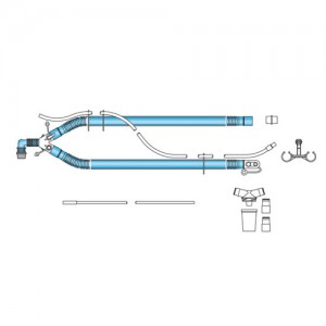 Circuito para ventilador 1.8m con tubo de 1/8 y 1/4 paquete con 10 piezas