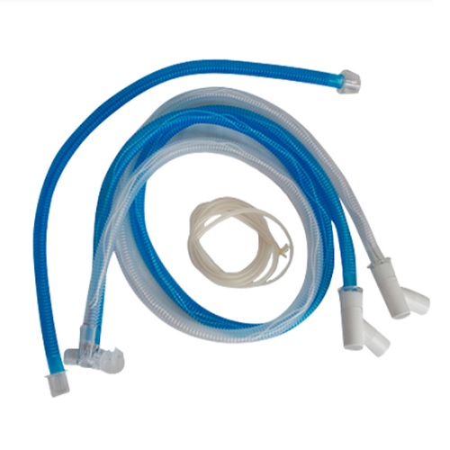 Circuito para ventilador neonatal con cable calefactor en vía inspiratoria  Cat. RPX-RSPVA423327 RESPIFIX