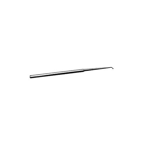 Cucharilla de cerumen curva aguda # 0 Premium acero aleman