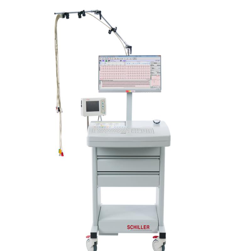 Sistema diagnóstico Cardiovit (electrocardiografo) para prueba de esfuerzo CS-200 Excellence