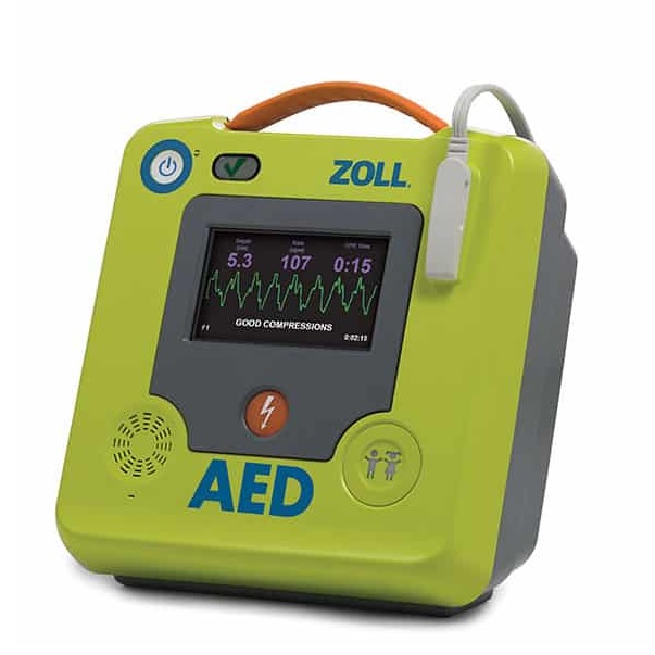 Desfibrilador AED 3 BLS con Electrodo CPR Uni-padz