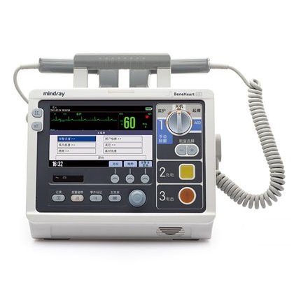 Desfibrilador Monitor adulto-pediátrico BeneHeart D3 con ECG