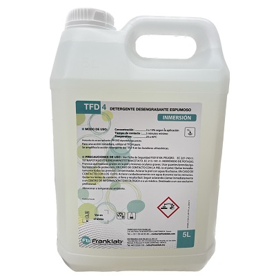 Detergente desengrasante espumoso TFD 4 Bidon de 5L