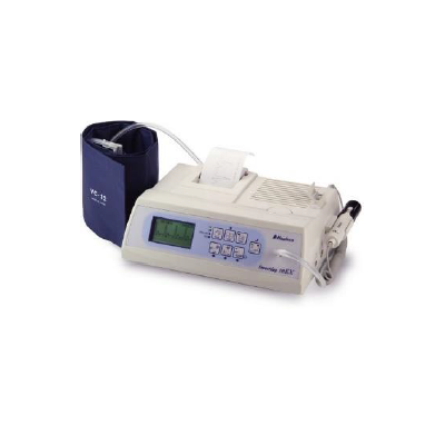 Doppler digital bi-direccional y doble canal con transductores de 8 MHz y PPG