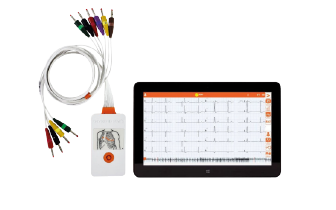 Electrocardiografo inalambrico 12 derivaciones Touch HD+