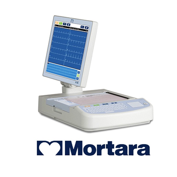 Electrocardiografo MORTARA de 12 derivaciones de pantalla tactil 