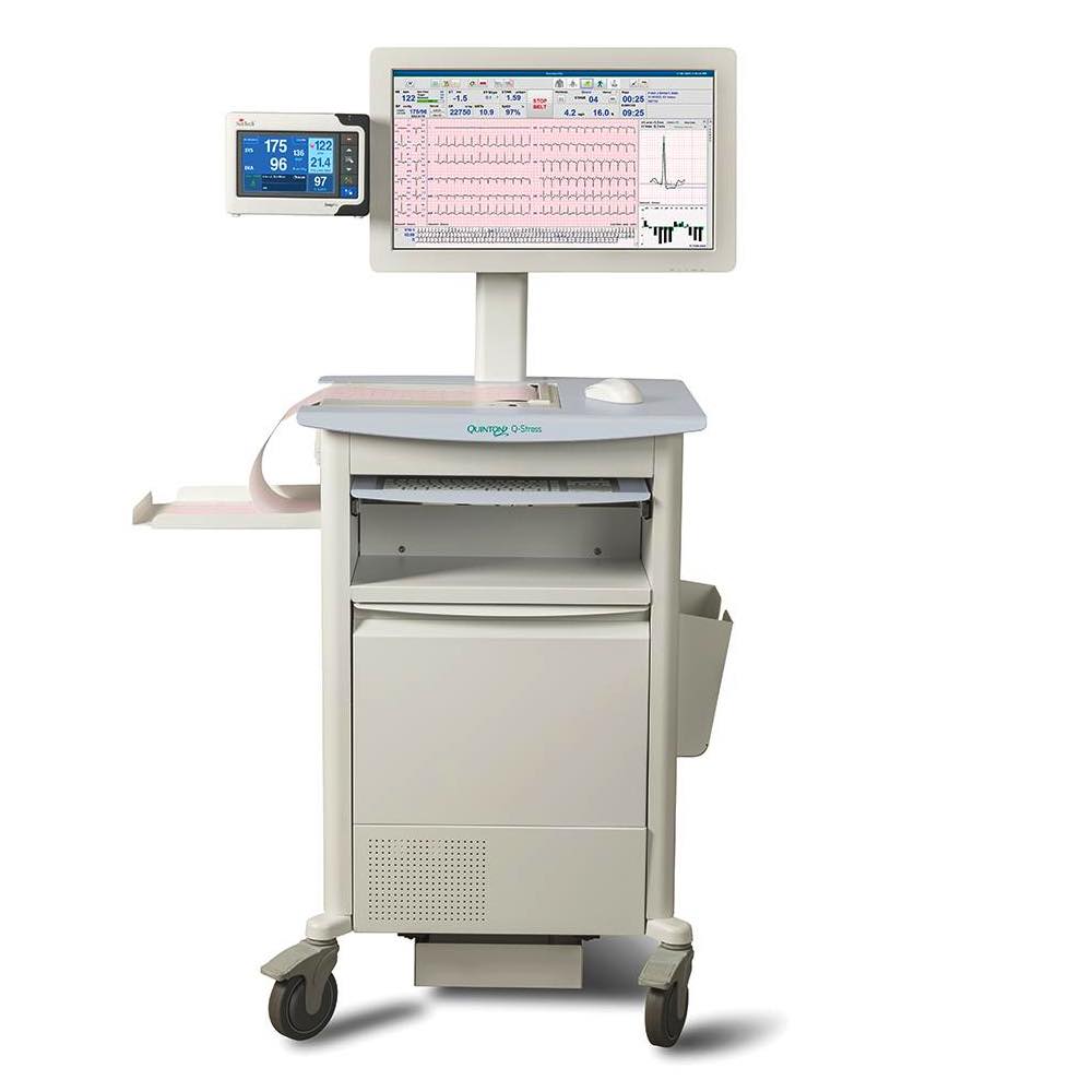 Estacion de Prueba de esfuerzo cardiaco (electrocardiografo) Q-Stress