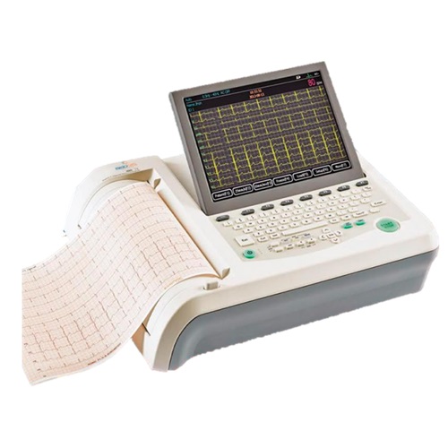 Electrocardiógrafo de 12 canales y 12 derivaciones