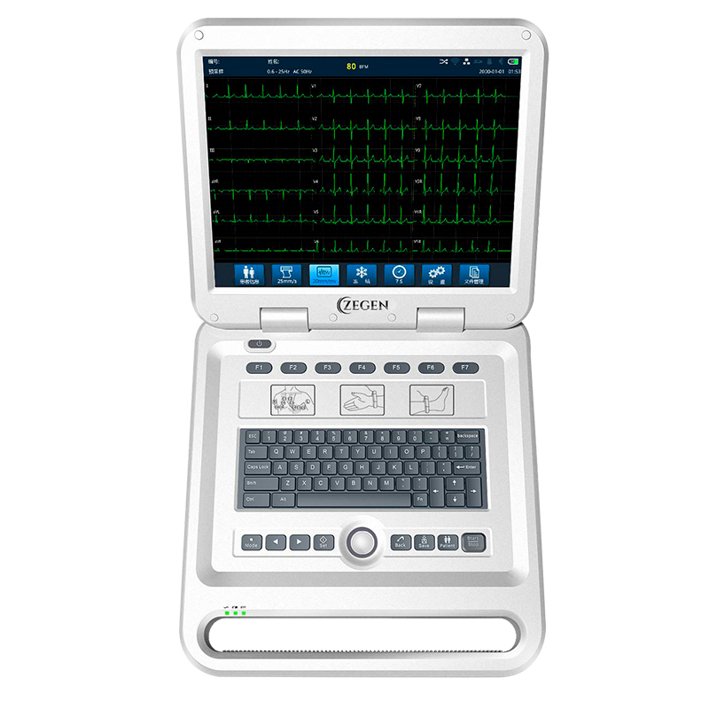 Electrocardiógrafo de 18 canales