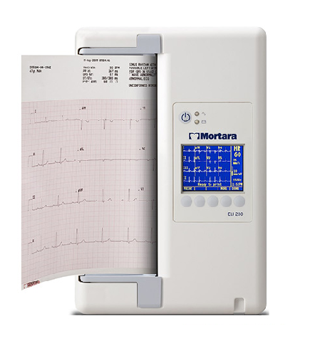 Electrocardiógrafo en reposo de 12 derivaciones WAM