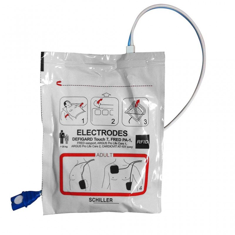 Electrodo parche adulto para desfibrilador FRED PA-1 