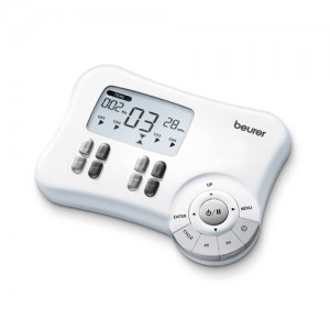 Electroestimulador digital TENS/EMS de 4 canales