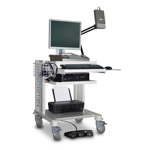 Equipo de potenciales evocados y electromiografía de 4 canales NEURONICA 5 con licencias de software y sistema de computo