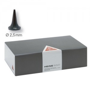 Espéculos UniSpec desechables de 2.5mm caja c/1000  Cat. HEN-B-000.11.242 Heine