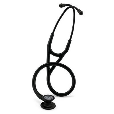 Estetoscopio Littman Cardiology IV acabado negro con tubo negro de 69cm