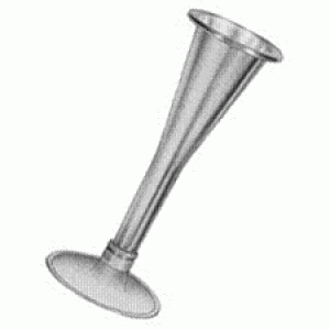 Estetoscopio de pinard de aluminio