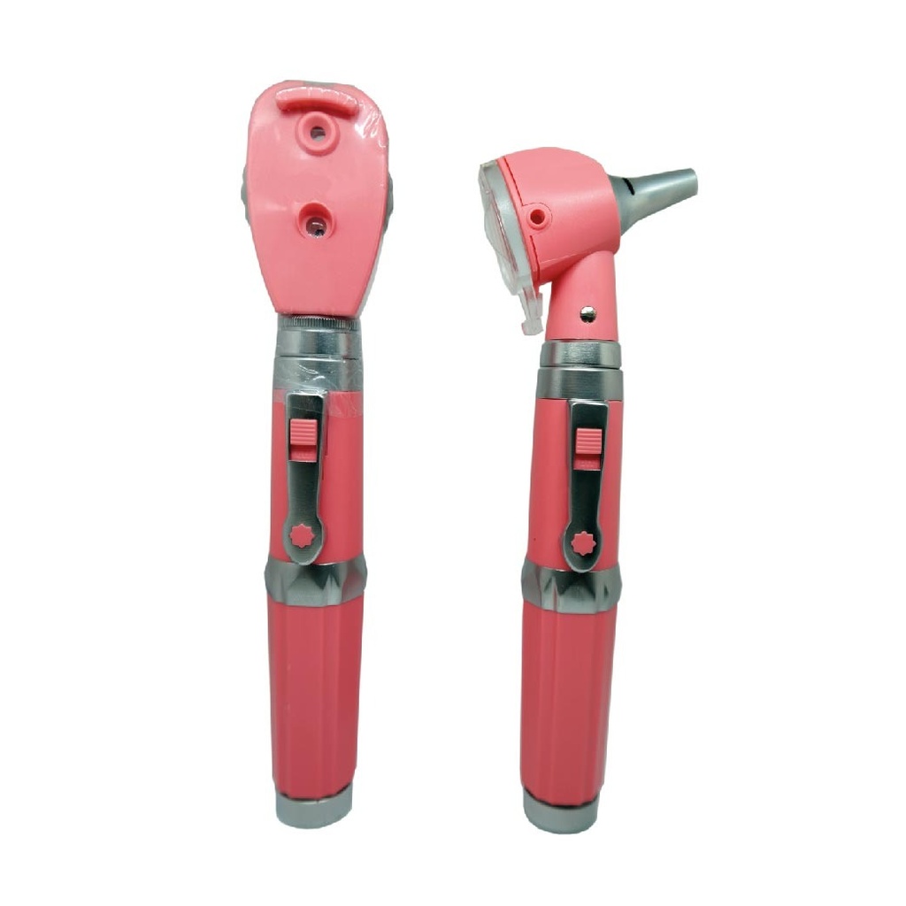 Estuche de diagnóstico Hardy fibra 3.5 V óptica rosa