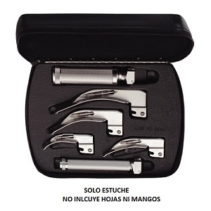 Estuche solo para hojas de laringoscopio curvas Macintos