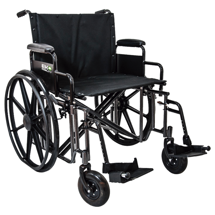 Silla de ruedas 22" silver vein