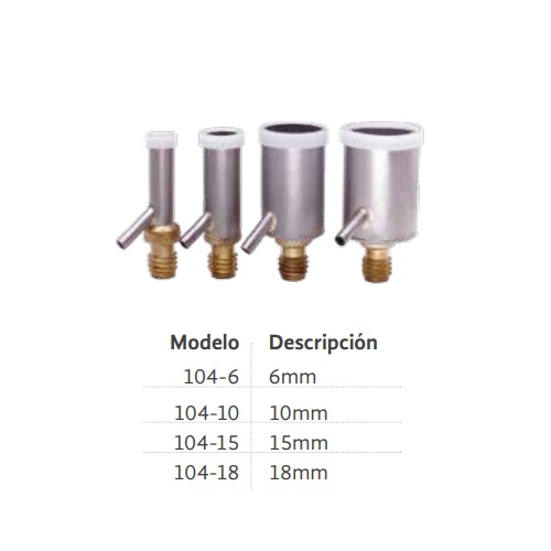 [BRY-104-18] Criocámara Modelo 104-18 medida 18 mm