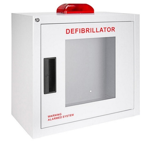 [DMD-AEDCABINET1] Gabinete para desfibrilador DEA con Alarma y Strobe