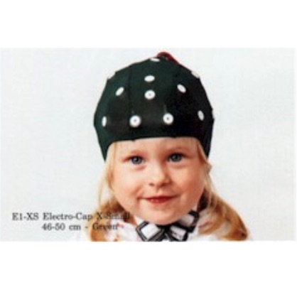 [ECC-02-E1-EASY2-XSM] Gorro para EEG conector EASY II  extrachico verde de 45-60 cm Electrocap