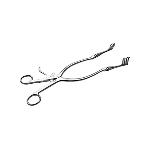 [HER-8-126-8] Retractor Beckman Thyroid articulable de acero inoxidable  29.5 cm 