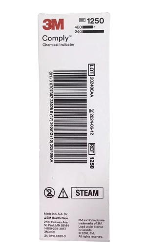 [3MR-1292] Indicador Biológico Lectura Rápida 3M™ Attest™, Esterilización a Vapor Caja  con 50 piezas