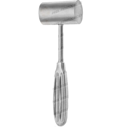 [BOS-593-0230] Martillo KIRK para hueso cabeza con diametro de 3.8 cm