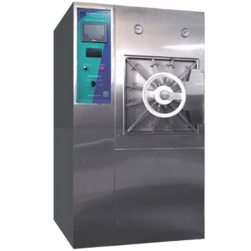 Autoclave de 250 lts de 20x20x38" (51x51x96 cm) con puerta radial con control Delta lateral