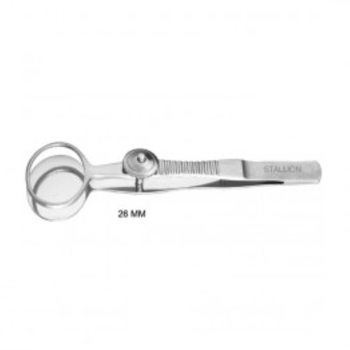 [STL-ST-10305] Pinza Desmarres 26mm para chalazion