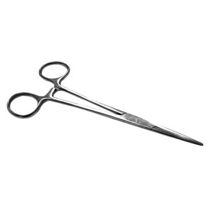 [HER-5-11] Pinza Halstead mosquito curva 12 cm sin dientes longitud de 12 a 13 cm económica