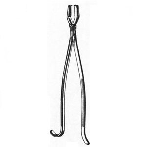 [MIX-27-20] Pinza Lane para hueso 13 Pulg (33 Cm) Liso