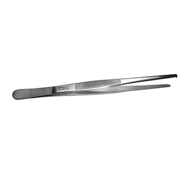 [HER-4-112-4] Pinza de diseccion con dientes 16 cm Premium acero aleman