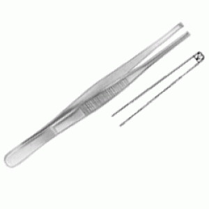 [HER-4-13] Pinza de diseccion con dientes 20 cm economica