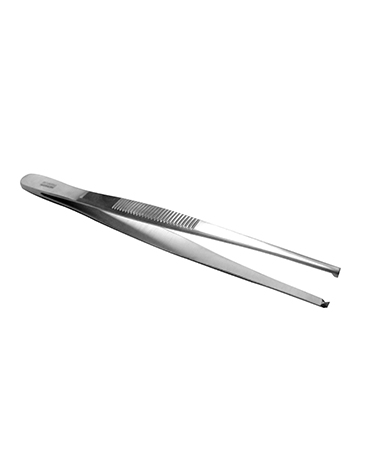 [HER-4-15-4] Pinza de diseccion con dientes 30 cms Premium acero aleman