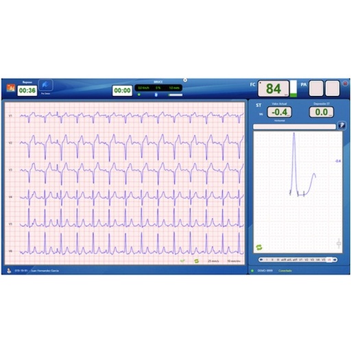 [CSW- 808001] Programa CardioSW – Stress para pruebas de Esfuerzo para equipos CV200 / CV1200