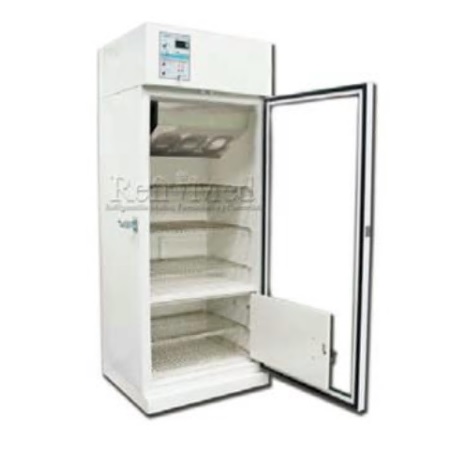 [REF-RFECDV-16] Refrigerador vertical de 16 pies para farmacia esmaltado con 1 puerta de cristal sin termograficador 