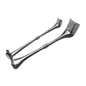 [HER-8-86-8] Retractor Richardson Eastman 2 Pzas. Premium Acero aleman