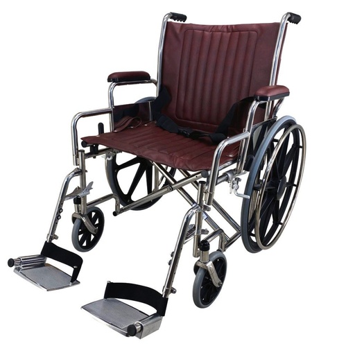 [MRI-WC-1002] Silla de ruedas MRI, 22" de ancho para MRI (no magnética), descansapies desmontable